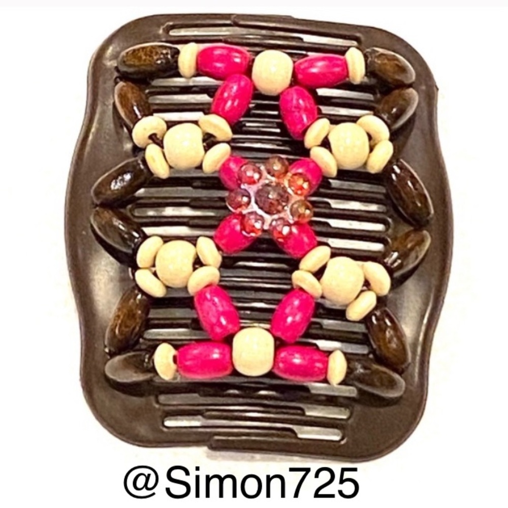 Women Hair Accessory Ponytail Holder Interlocking Hair Clip